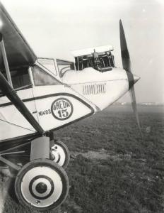 Ernesto Breda (Società) - Aereo monoplano biposto da turismo ed addestramento I-AAAO tipo Breda Ba.15 con motore britannico Cirrus