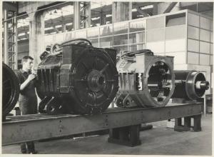 Ernesto Breda (Società) - Motore diesel-elettrico per trazione ferroviaria per locomotive del gruppo D.343