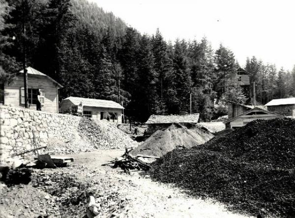 Ernesto Breda (Società) - Miniera di Schilpario - Impianti per l'estrazione del ferro