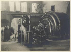 Covalou - Centrale idroelettrica - Turbina tipo "Pelton" e alternatore