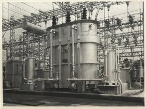 Turbigo - Centrale elettrica dell'Enel - Trasformatore