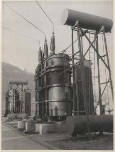 Castiglione Dora - Centrale elettrica della Società Idroelettrica Piemonte (SIP) - Trasformatore