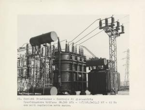 Alessandria - Sottostazione elettrica della Società Ovesticino - Trasformatori