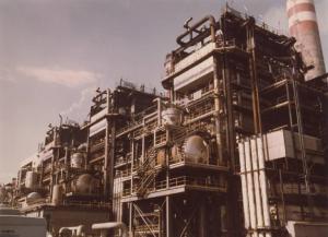 Gela - Centrale termoelettrica dell'Azienda Nazionale Idrogenazione Combustibili (ANIC)