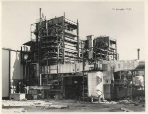 Portovesme - Centrale termoelettrica della Società Alsar - Generatore di vapore - Prima e seconda unità - Montaggio