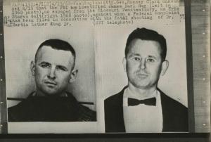 Washington (District of Columbia) - Omicidio Martin Luther King - Ritratto maschile: foto segnaletiche - James Earl Ray nel 1960 (sinistra) e nel 1968 (destra)