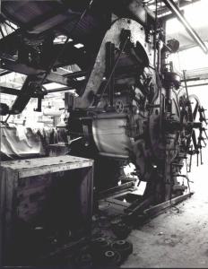 Cotonificio Cantoni - veduta di una macchina da stampa