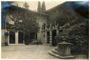 Cardina - Villa Ravasi - veduta della facciata