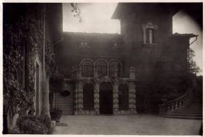 Cardina - Villa Ravasi - veduta della facciata