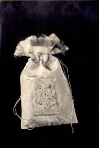 Bomboniera - sacchetto portaconfetti - su disegno di N. Leoni - Guido Ravasi - 1927