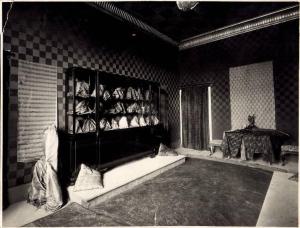 Veduta interni - esposizione - Prima Mostra Internazionale delle Arti Decorative - Villa Reale di Monza 1923