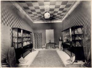 Veduta interni - Sala Ravasi - Prima Mostra Internazionale delle Arti Decorative - Villa Reale di Monza 1923