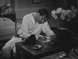 Scena del film "Batticuore" - Regia Mario Camerini - 1939 - L'attore John Lodge