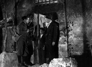 Scena del film "Camicia nera" - Giovacchino Forzano - 1933 - Attori non identificati