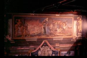 Villa Gallia / Salone d'onore / Dipinto murale