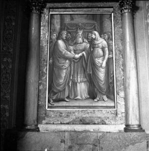 Chiesa di S. Eufemia / Affresco raffigurante lo sposalizio della Vergine