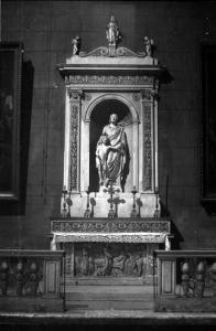 Duomo, navata sinistra / Altare di S. Giuseppe / Gruppo statuario e bassorilievo