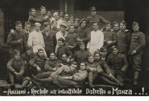 Fotografia di Soldati e Caporali del Distretto militare di Monza