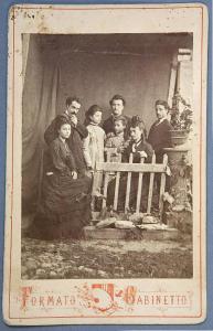 Fotografia di un gruppo familiare