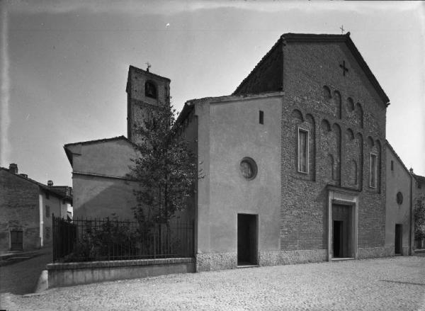 Breme Lomellina (Pv) - chiesa - Beata Vergine Assunta - esterno - campanile e tetti