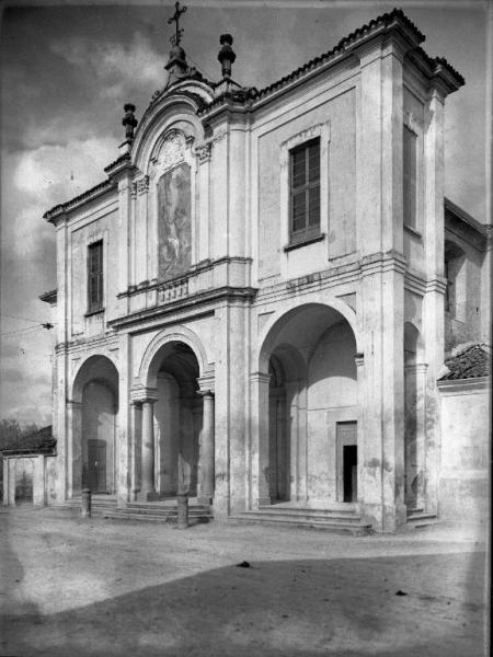 San Zenone al Po (Pv) - chiesa - S.Bartolomeo - facciata