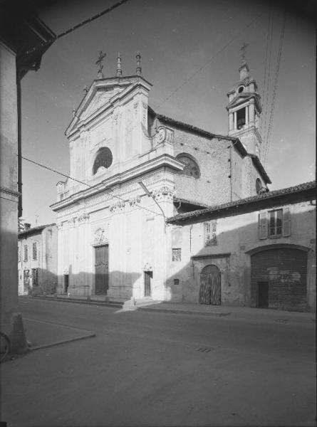 San Giorgio Lomellina (Pv) - chiesa - S. Giorgio - esterno - facciata
