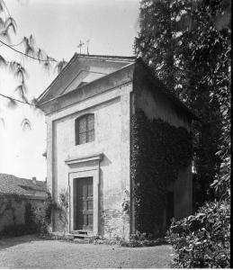 Gropello Cairoli (Pv) - Casa Cairoli - cappella funebre - esterno - facciata