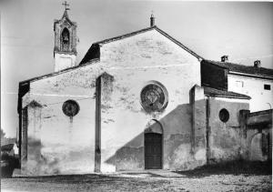 Frascarolo (Pv) - chiesa - Abbazia di S. Maria di Acqualunga - esterno - facciata