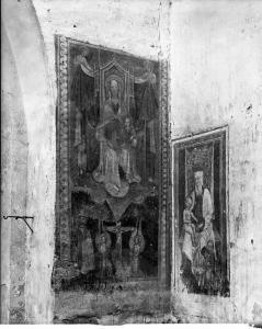 San Giacomo della Cerreta, Belgioioso (Pv) - chiesa - oratorio di San Giacomo - interno - a destra dell'abside - affreschi