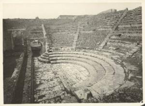 Sito archeologico - Pompei - Piccolo teatro comico - Veduta