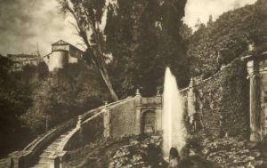 Tivoli - Villa d'Este - Scalinata e fontana