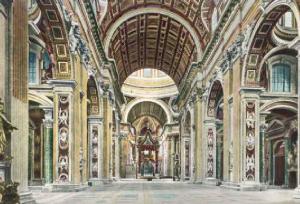Città del Vaticano - Basilica di S. Pietro - Interno