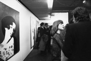 Milano - Mostra del pittore e grafico Edoardo Arroyo - Inaugurazione