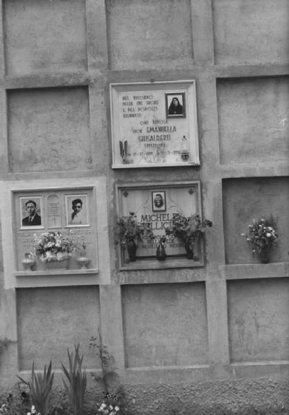 Bienno - Cimitero - Lapidi