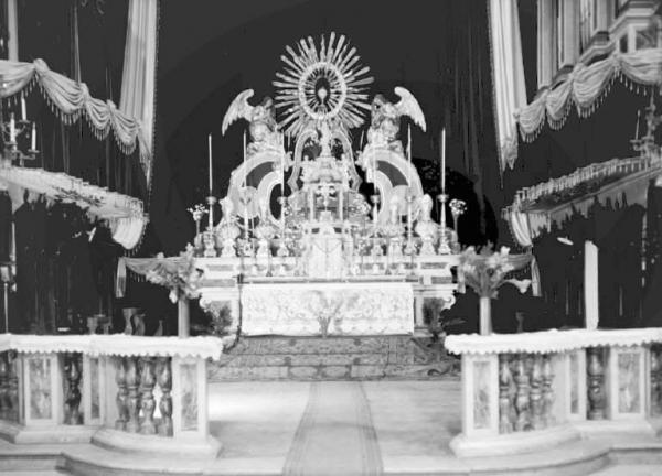 Cividate Camuno - Chiesa parrocchiale di S. Maria Assunta - Altare maggiore