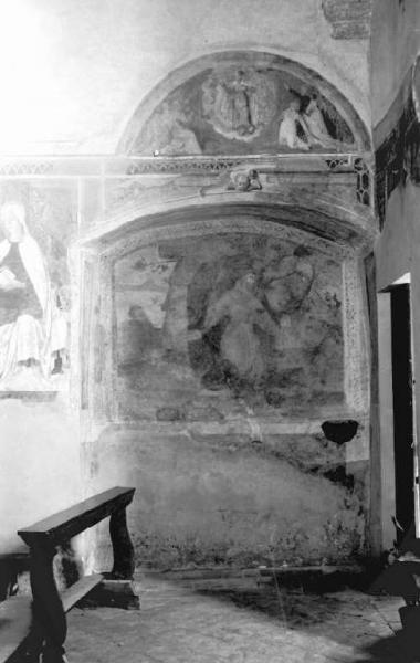 Dipinto murale - Scena sacra - Malegno - Chiesa vecchia di S. Andrea