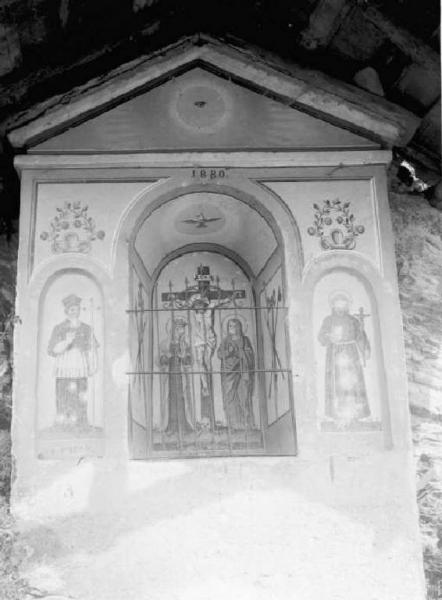 Edicola - Crocifissione - Andrista - Chiesa dei Ss. Nazzaro e Celso