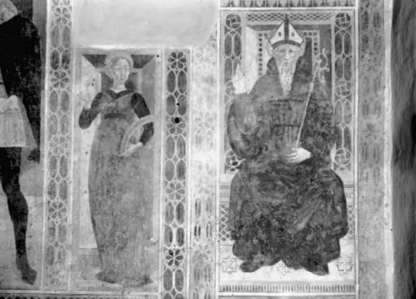 Dipinto murale - Santi - Prestine - Santuario della Beata Vergine della Consolazione