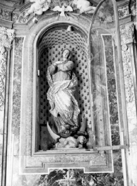 Scultura - Immacolata Concezione detta Madonna Grande - Cerveno - Chiesa parrocchiale di S. Martino di Tours