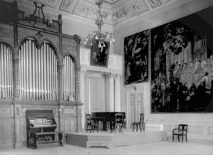 Lovere - Palazzo Tadini - Interno - Sala con organo