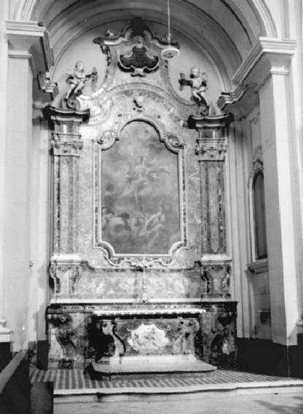 Malegno - Chiesa parrocchiale di S. Andrea - Altare del Crocifisso