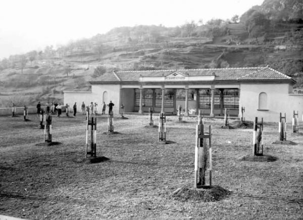 Malegno - Cimitero - Parco della Rimembranza e ingresso