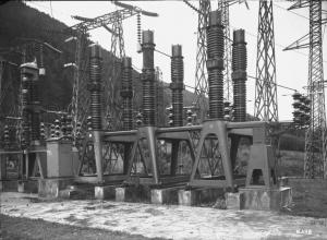 Società Edison - Valle Camonica - Cabina elettrica esterna