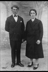 Alessio Salvi con la moglie Anna.