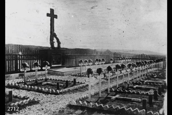 Seconda guerra mondiale. Campagna di Russia. Cimitero di guerra in Russia?