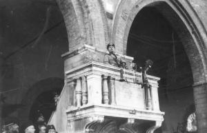 Fascismo - cerimonie - Cremona - Arengario - Discorso del Duce