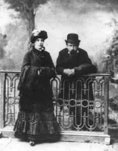 Maggianico - Ritratto di coppia - Amilcare Ponchielli con la moglie