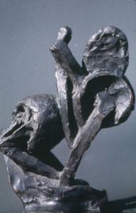 Raymond Duchamp-Villon. Scultura " Rider ". Stedelijk Museum Amsterdam.