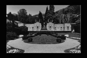 Lago di Como. Villa d'Erba. Giardino.