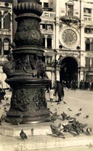 Scultura - Leopardi Alessandro - Piedistallo bronzeo del portastendardo - Venezia - Piazza S. Marco